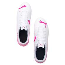 Puma ATTACANTO II MG Men's Football/Soccer Shoes For Match, Training, Indoor & Outdoor With MG Spikes - Puma White-pink - View 5
