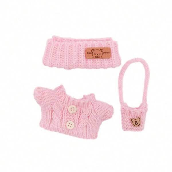 1pc Clothing Outfit (Without Doll) Suitable For 17cm Doll Clothes/Dress Accessories,For Labubu Clothes Doll,Doll,Doll Clothes