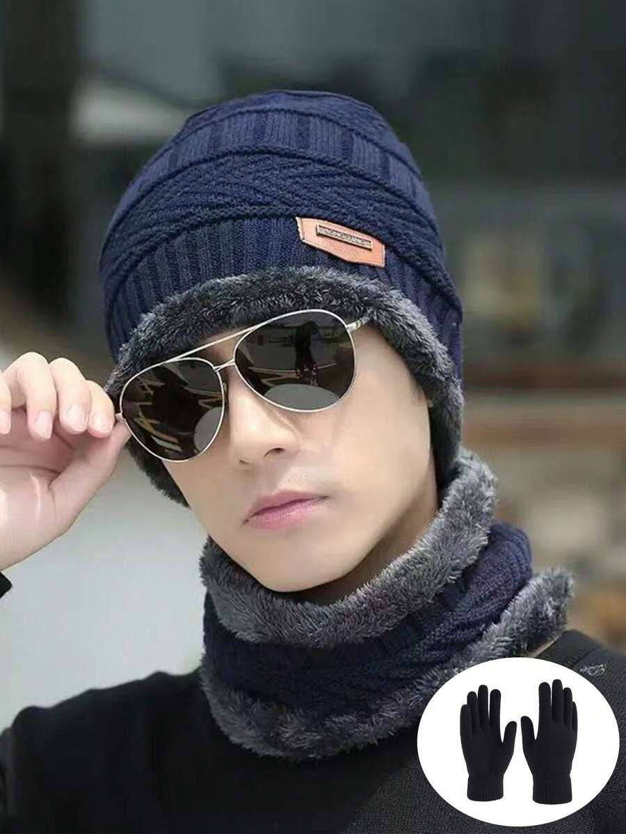 1/Multiple Pcs Women's Korean Style Casual Knit Hat, Beanie, Suitable For Autumn/Winter Daily Use - Style a - View 1