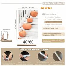 1/3 piezas, Cuadro colgante de lienzo, Decoración artística enmarcada, Listo para colgar, Artes de pared, Pósteres, Arte de pared con marco, Pósteres de Acción de Gracias, Impresión de cosecha de otoño, Conjunto de fotos de calabaza, Granja de otoño, Decoración de cocina, Arte de pared de calabaza, Arte impreso de otoño, Otoño, Halloween, Decoración de Halloween, Decoración de habitación, Decoración de dormitorio, Decoración de pared del hogar, Decoración de otoño