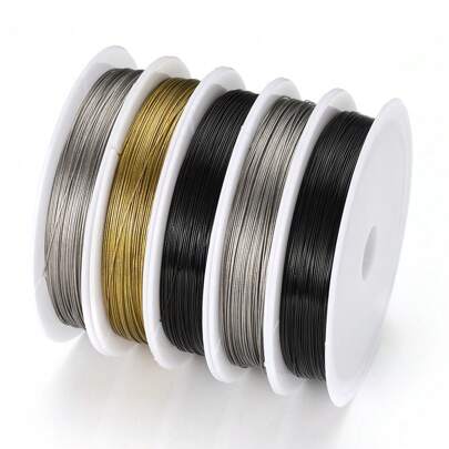 30m/Roll 0.3mm-0.8mm Stainless Steel Wire, Beading Wire, Craft Wire For DIY Jewelry Making