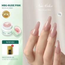 30g Builder Gel Milky Smooth UV Nail Gel For Extension Long Lasting Hard Gel Nail Strengthen Nail Art Design For DIY