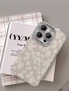 Leopard Print Solid Color Lens Film Glitter Phone Case With Hanging Strap Fine-Hole Feather-Pattern IMD Ins Feather-Pattern  Large Anti-Collision Airbags At Corners Phone 15 Case, Phone 14 Pro Max Makeup Cover, 13 Integrated Transparent Buttons , 12 Anti-Drop Feature Electroplated Camera Frame With Lens Film Glitter, 16 Large Hole, 11 For Women And Man,Anti-Drop Phone Case Support Protection Anti-Scratch Non-Yellowing Transparent Smartphone Cover Gift For Apple Phone 11/11 Pro/11 Pro Max 12/12 Pro/12 Pro Max/13/13 Pro/13 Pro Max/14/14 Plus/14 Pro/14 Pro Max/15/15 Plus/15 Pro/15 Pro Max/16/16 Pro/16 Plus/16 Pro Max/16E/X/XS/XSMax/TPU Material Protective Case, Phone Protective, The Best Birthday Gift For Your Friends And Family, Suitable For Both Men And Women - Clear - View 3