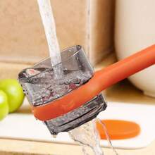 1pc Multi-Functional Peeler With Storage Function, Creative Potato Peeler With Anti-Splash Design