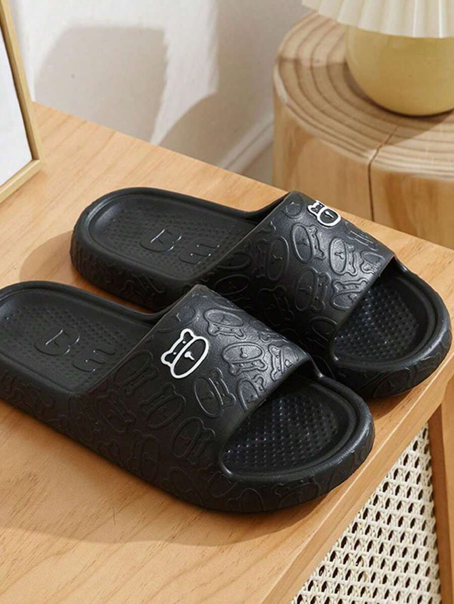 Fashion Multi-Color Slides Slippers For Women, Anti-Slip & Odor-Resistant, Suitable For Bathroom, Hotel, Indoor & Outdoor Use