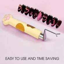 Cat Eye Nail Magnet Set Special Tool Paperclip Ultra Strong Nail Art Cat Eye 3D Heart Shaped Magnet For Creating Heart Shapes On Nails Nail Accessories Tools