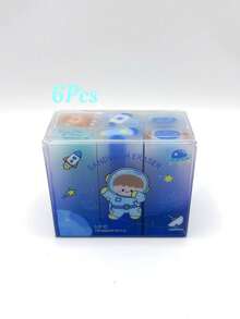 6 件套草莓太空三明治橡皮擦可爱铅笔橡皮擦学校文具生日礼物学校用品，返校 - 彩色 - 查看 12