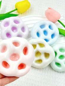 4Colors Super Fun Decompression Toy, Squishy Glutinou Rice Squishy Fidget Toys, DIY Shaped Glutinou Rice Squeeze Toys For Stress Relief, Glutinou Rice Squishy, Handmade Rice Taba Squishy Toys, Cute Squishy Squeeze Toy,New Squash Squeeze Stress Relief Hand-Made Balls With Piping Bag, DIY Malleable Slow Rebound Anti-Stress Toy. - 彩色 - 查看 5