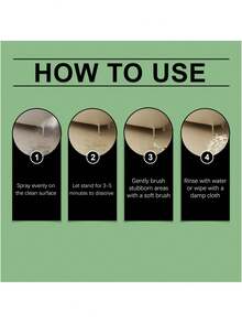 Jue-Fish Multi-Purpose Bathroom Cleaner, Household Degreasing & Descaling Spray Cleaner, Designed To Dissolve Old Grease And Scale Deposits