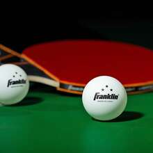 EstiloFranklin Sports Pelotas De Tenis De Mesa - TamañO Y Peso Oficial, 40Mm, Una Estrella, Profesionales, Duraderas Y De Alto Rendimiento - Blancas - Paquete De 12VersióN Mejorada