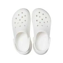 Crocs Classic - Summer Fashion Versatile Thick Sole Clogs - White - View 3