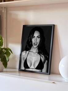 1PC Pop Wall Arts Megan Fox Jennifers Body Poster Prints Posters Wall Painting Wall Decor For Living Room, Bedroom, Home Office - Perfect Gift Idea - Multicolor - View 4