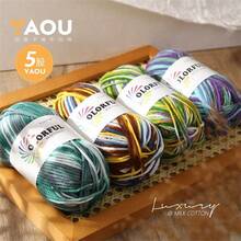3pcs 100% Nylon Crochet Yarn Balls, Cute Handmade Crochet DIY Doll Apparel Yarn Skeins