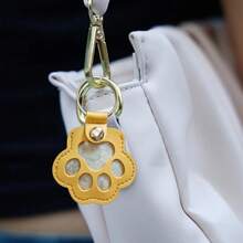 Hippyboyd宠物毛发纪念品收纳袋 - 多功能便携式钥匙扣猫狗毛发收纳袋，适用于猫、狗、兔子等毛茸茸的宠物，宠物毛发纪念品收纳盒