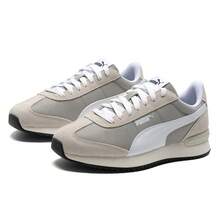 男鞋女鞋休閒鞋Puma R78 Nylon Retro 輕便舒適運動鞋低筒繫帶休閒鞋 399250 - 煙灰色-彪馬白-沉灰色 - 查看 5