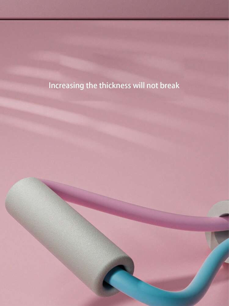 8 字形阻力带，用于背部锻炼、伸展和姿势矫正，瑜伽健身训练带，可增强背部、胸部、臀部和肩部力量 - 彩色 - 查看 6