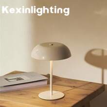Kexinlighting 1 pieza Lámpara pequeña de libro de estilo nórdico moderno simple de Kexinlighting, lámpara pequeña de libro con brillo ajustable al tacto, lámpara pequeña de libro de 3 temperaturas de color para mesita de noche, lámpara pequeña de libro portátil para ambiente, lámpara pequeña de libro LED de un solo color con control táctil
