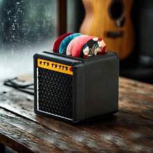 Guitar Pick Holder, Guitar Speaker Model Pick Holder, Portable Pop Guitar Pick Holder, Best Gift For Guitarists As Gifts For Fathers Halloween Gifts Back To School Season - Multicolor - View 8