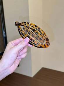 3 szt./1 szt. Proste spinki do włosów z nadrukiem w panterkę, duże spinki do włosów w kształcie ryby, eleganckie pionowe upięcia, spinka bananowa, spinka do włosów falowanych, gumka do kucyka, przyrząd do robienia koków, wiosenne i letnie nowości, prezent dla przyjaciół, wygodne w użyciu, akcesoria do włosów, spinki do włosów, spinki do włosów, wsuwki do włosów, klamry do włosów