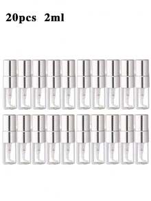 50 件套夏季旅行便携式电镀金喷雾香水分装瓶，5ml/10ml/3ml/2ml 容量香水样品瓶，细雾化妆品瓶，保湿喷雾瓶，香水分配工具，DIY 香水容器，送给家人和朋友的生日礼物，节日礼物便携且适合飞机 - 彩色 - 查看 29