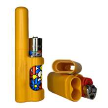 1 pieza The Clinger - Estuche para articulaciones, estuche para cigarrillos, soporte para encendedor, tubo para cigarros. ¡Perfecto para fumadores en movimiento! (Encendedor no incluido), Accesorios para fumar, Almacenamiento de cigarrillos