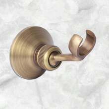 Accesorios de ferretería de baño, accesorios de artículos sanitarios, soporte de ducha de mano, asiento fijo, cabezal de ducha de mano con altura ajustable