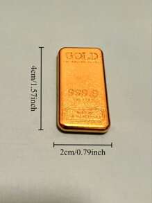 1/2/5/10/50pcs Creative Decorations Made Of Solid Metal Materials, Suitable For Indoor Decoration And Photo Props