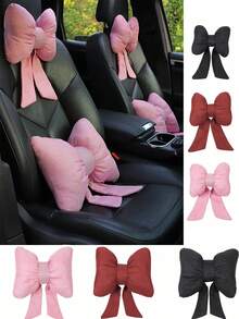 1pc Ergonomic Car Headrest Lumbar Neck Pillow - Comfortable Polyester, Enhances Driving Experience,Car Pillow,Car Acessesories Women - one-size - View 13