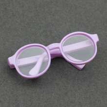 1 Stück - Neues Produkt 2025 (6,5 cm 3-Zoll BJD-Puppe) vielseitige transparente Brille, Puppensonnenbrille für den Sommer mit Multifunktion, farblich abgestimmt - Geschenk für Urlaub/Geburtstag