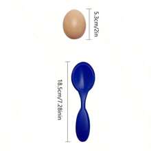1 Set Easter Egg Balancing Spoon Amusing Sports Egg Tray Balancing Spoon Balancing Race Game