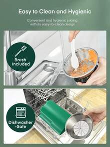 Juicer Machines, Juilist 3" Wide Mouth Juicer Extractor, For Vegetable And Fruit With 3-Speed Setting, 400W Motor, Easy To Clean - US A Type Plug(110-127V) - View 6
