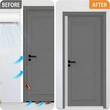 APORNI Silicone Weather Stripping Door Seal, Draft Seal Tape For Doors, Draft Seal Insulation Tape Strip, Under Door Seal Strip For Window And Door Bottom - Clear - View 5