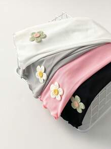 2 Pairs Breathable Summer Leggings For Kids Baby Girls Lightweight Capri Leggings - Cool For Summer Outer/Underwear