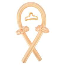 免加热卷发棒、免加热卷发工具套装、免加热卷发棒（含头带）、发夹、柔软自然的卷发和波浪卷发、免加热睡眠卷发、免加热卷发方法、女士睡眠卷发产品和DIY柔软自然波浪卷发器（适用于夜间睡眠造型）、返校、旅行度假必备品、女士发饰 - 彩色 - 查看 12