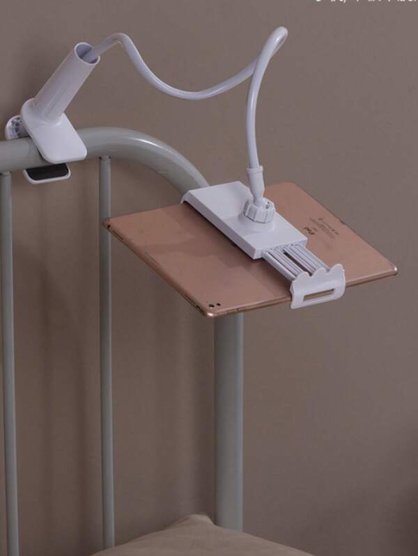 Supporto per telefono/tablet comodo, supporto da scrivania e da letto per live streaming, riprese dall'alto, spedizione in un unico pezzo