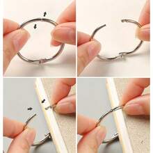 1pc 32K Linen Style Sketchbook, Detachable Drawing Notebook, Spiral Bound Sketch Pad For Artist, School Supplies,Back To School - Single Piece - View 5