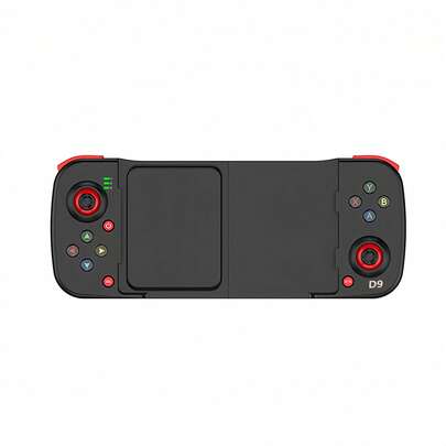 Controles de Juegos Móviles Inalámbricos – Gamepad Bluetooth 5.0 para Android/iOS, Ajustable de 135 a 173 mm, Carga Rápida Tipo C