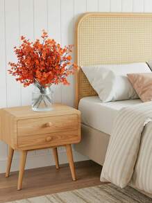 10/6PCS Artificial Autumn Baby's Breath Flower Bouquets. Modern-Style Artificial Flower Bundles Suitable For Autumn Home Decor, Fake Plants, Fall Decorations, Room Decor, Desk Decor, Bedroom Decor, Garden Decor, And Indoor Decoration Items.