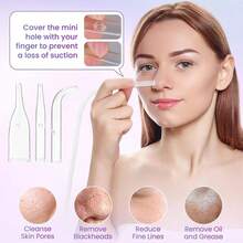 Microdermabrasion Machine Professional, 3 In 1 Diamond Dermabrasion Machine, Facial Beauty Equipment For Microdermabrasion, Vacuum Blackhead Removal And Spray Moisturizing, Beautician Supplies. - trắng - Xem 5