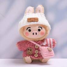 1pc Blind Box 17cm Clothing Set Include Sweater, Hat, Backpack For DIY, 15cm Sitting Party Doll Clothes - Multicolor - View 6