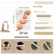 1/3 piezas, Cuadro colgante de lienzo, Decoración artística enmarcada, Listo para colgar, Artes de pared, Pósteres, Arte de pared con marco, Pósteres de Acción de Gracias, Impresión de cosecha de otoño, Conjunto de fotos de calabaza, Granja de otoño, Decoración de cocina, Arte de pared de calabaza, Arte impreso de otoño, Otoño, Halloween, Decoración de Halloween, Decoración de habitación, Decoración de dormitorio, Decoración de pared del hogar, Decoración de otoño