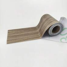 1 Roll 5m X 10cm Self-Adhesive Wood Grain Edge Banding - For Home Decoration, Door Frame Covering, Hole Repair, Door Frame Wall Edge Decoration, Suitable For DIY