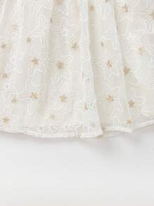 Balabala Tüllkleid für Kleinkind Mädchen - besticktes Prinzessinnen-Partykleid süß und stilvoll