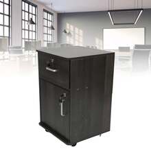 Mobile File Cabinet Multiple Drawers Sturdy Under Desk Rolling File Cabinet With Locks Wheels For Home Office Walnut Color - 彩色 - 查看 6