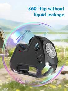 Portable Automatic Bubble Machine Gun, Mini Handheld Bubble Blower Toy For Outdoor Summer Play, Party, Wedding Decoration (No Battery, No Bubble Solution Included)