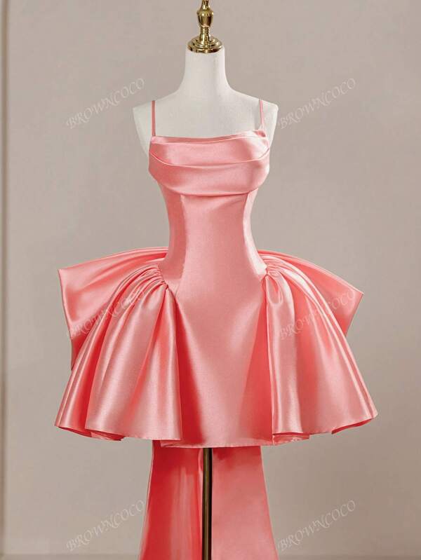 Sling Sequins Dress Cocktail Party Evening Dresses Bridesmaid Dresses Prom Dress For Dinner, Graduation, Homecoming, Spring Summer Outfit