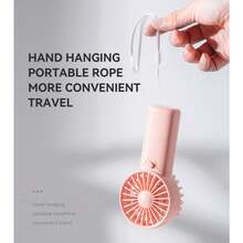 6 件便携式手持迷你风扇，1 速调节，带挂绳的迷你风扇，便携式风扇手持风扇，AAA 电池供电风扇，电池供电的轻便小型袖珍风扇 - 夏季派对礼物，适合户外、运动、旅行、厨房、卧室、学校、办公室，适合女性、男性、儿童、成人（不含电池，需单独购买）