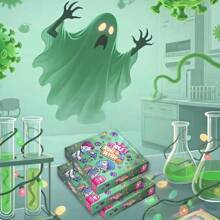 1/2PCS,Tranjis Games - VIRUS! Evolution Card Game (Expansion Pack) - Card Game (TRG-12evo), The Most Contagious Card Game, English French Spanish, The Most Popular Card Game, Multiplayer, For 2-6 Players, Valentine's Day Game, New Year Game, Wedding Game, New Year Gift, Valentine's Day Gift, For Family Gatherings Wedding Parties