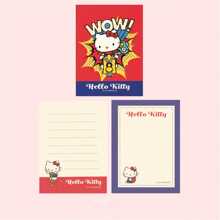Sanrio 12 tipos de papel adhesivo con notas de libros de señal de orina de dibujos animados japoneses retro, con chicas lindas de dibujos animados, material de libreta, para la temporada de regreso a clases