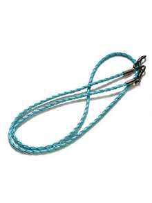 1pc Unisex PU Braided Rope Eyeglass Chain, Multi-Color Hanging Lanyard For Reading Glasses, Eyewear Accessories Anti-Lost Strap - A - View 16